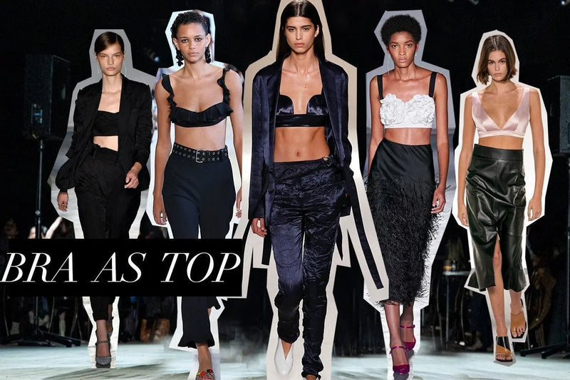 Trend: Bra top  HOWTOWEAR Fashion