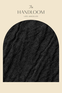 Sundown Top - Black | 100% Turkish Cotton Loungewear Summer: Medium/Large The Handloom