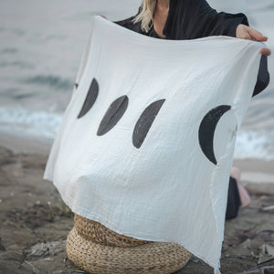 Moon Phases Beach Towel Moa