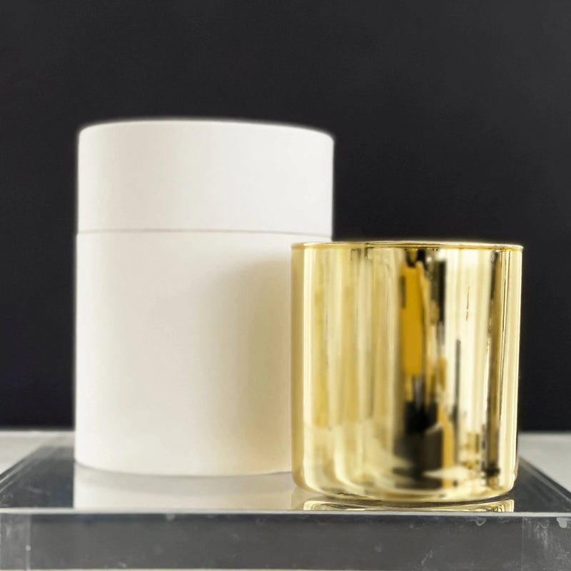Gold Candles | Gift Box | Custom Private Label | Christmas: Black box / Cashmere Atelier 880