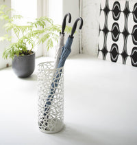 Nest Umbrella Stand - Steel - Round: White Yamazaki Home