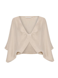 Lucid Knot Top - Sand: Sand / One Size The Handloom