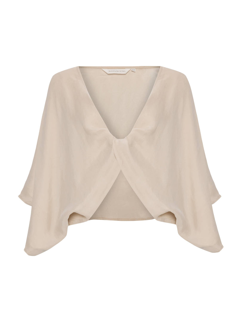 Lucid Knot Top - Sand: Sand / One Size The Handloom