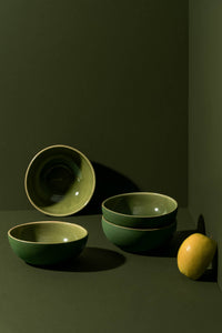 Stoneware Cereal Bowl | Dadasi 10 oz: Matte Black GHARYAN Stoneware & More