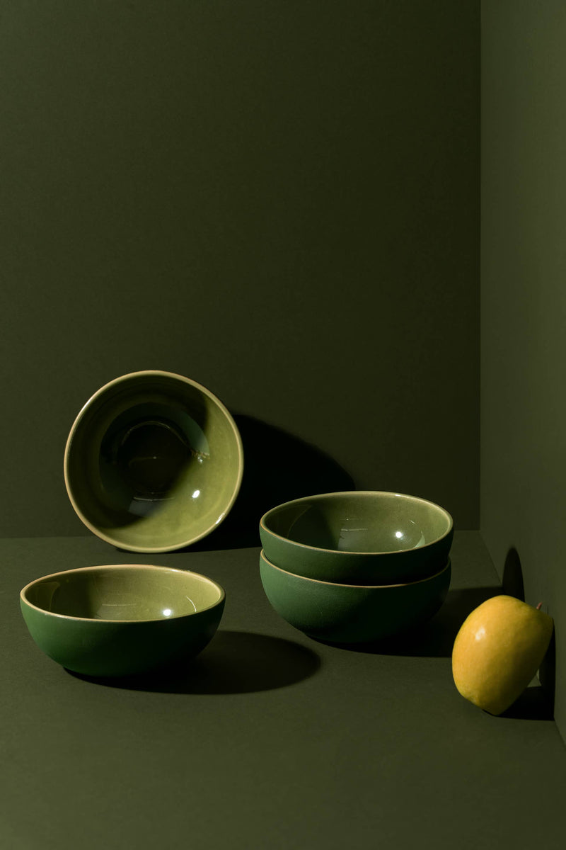 Stoneware Cereal Bowl | Dadasi 10 oz: Matte Black GHARYAN Stoneware & More
