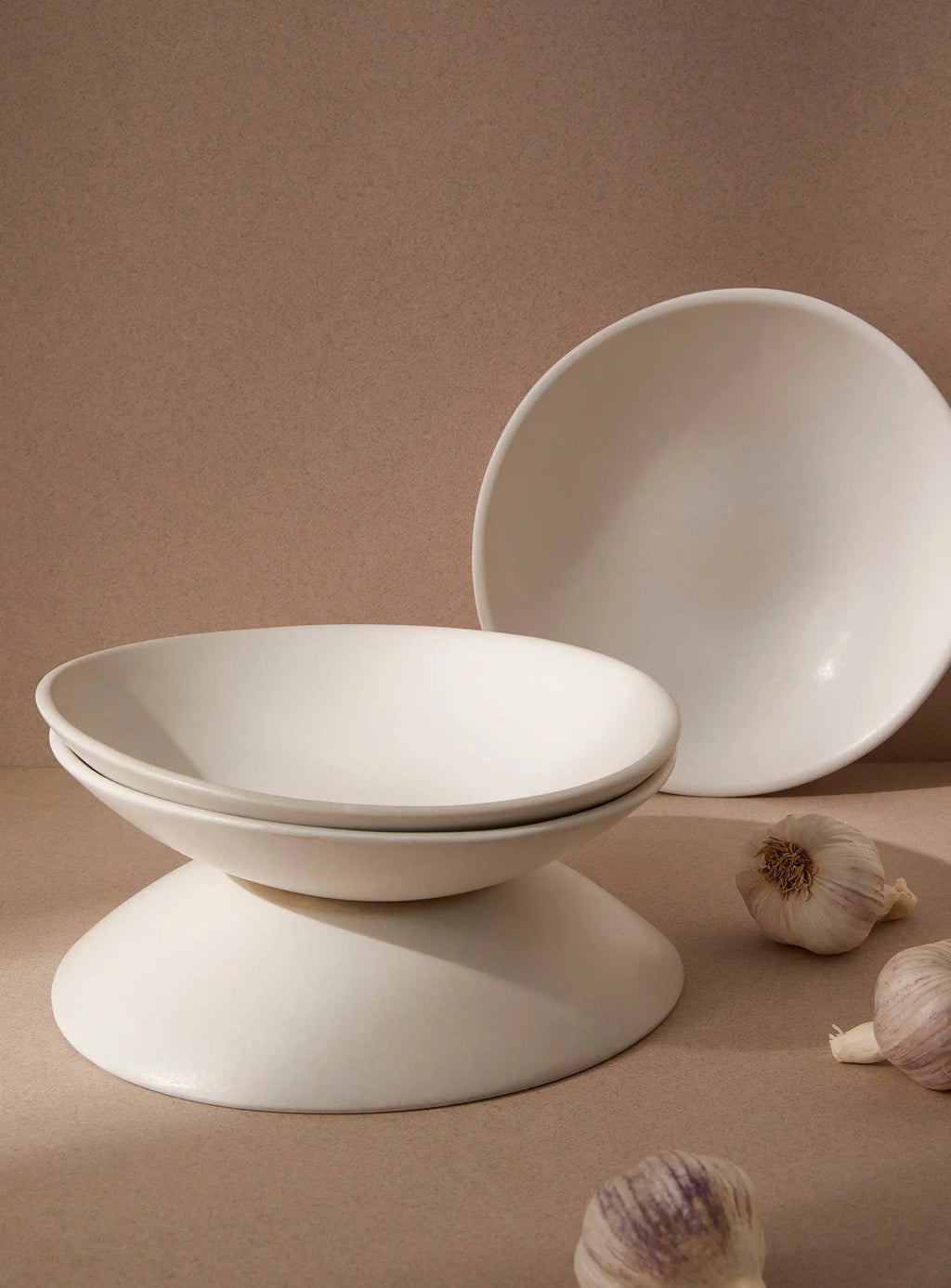 Stoneware Pasta Plate | Dadasi 9.4": Matte Black GHARYAN Stoneware & More