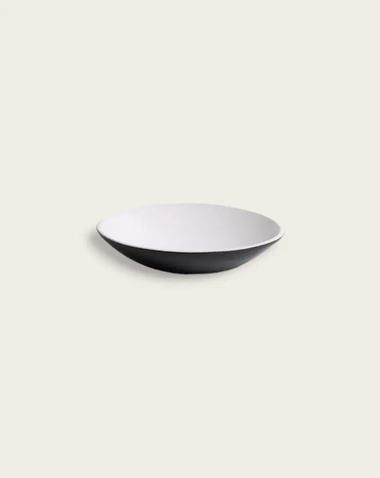 Stoneware Pasta Plate | Dadasi 9.4": Matte Black GHARYAN Stoneware & More