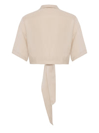 Lucid Tie Shirt - Sand: Sand / M-L