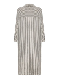 Voyage Shirt Dress - Black Stripes: Black Stripes / One Size The Handloom