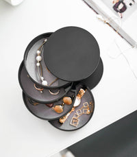 Tower Stacked Jewelry Box: White Yamazaki Home