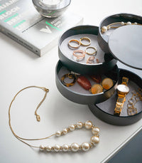 Tower Stacked Jewelry Box: White Yamazaki Home