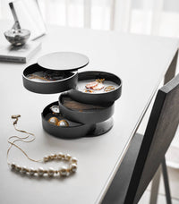 Tower Stacked Jewelry Box: White Yamazaki Home