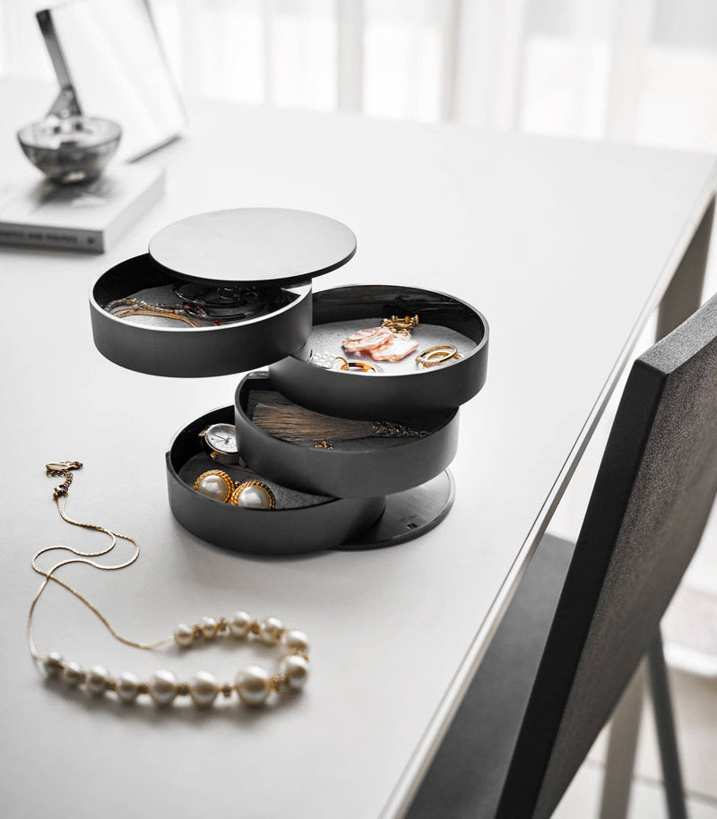 Tower Stacked Jewelry Box: White Yamazaki Home