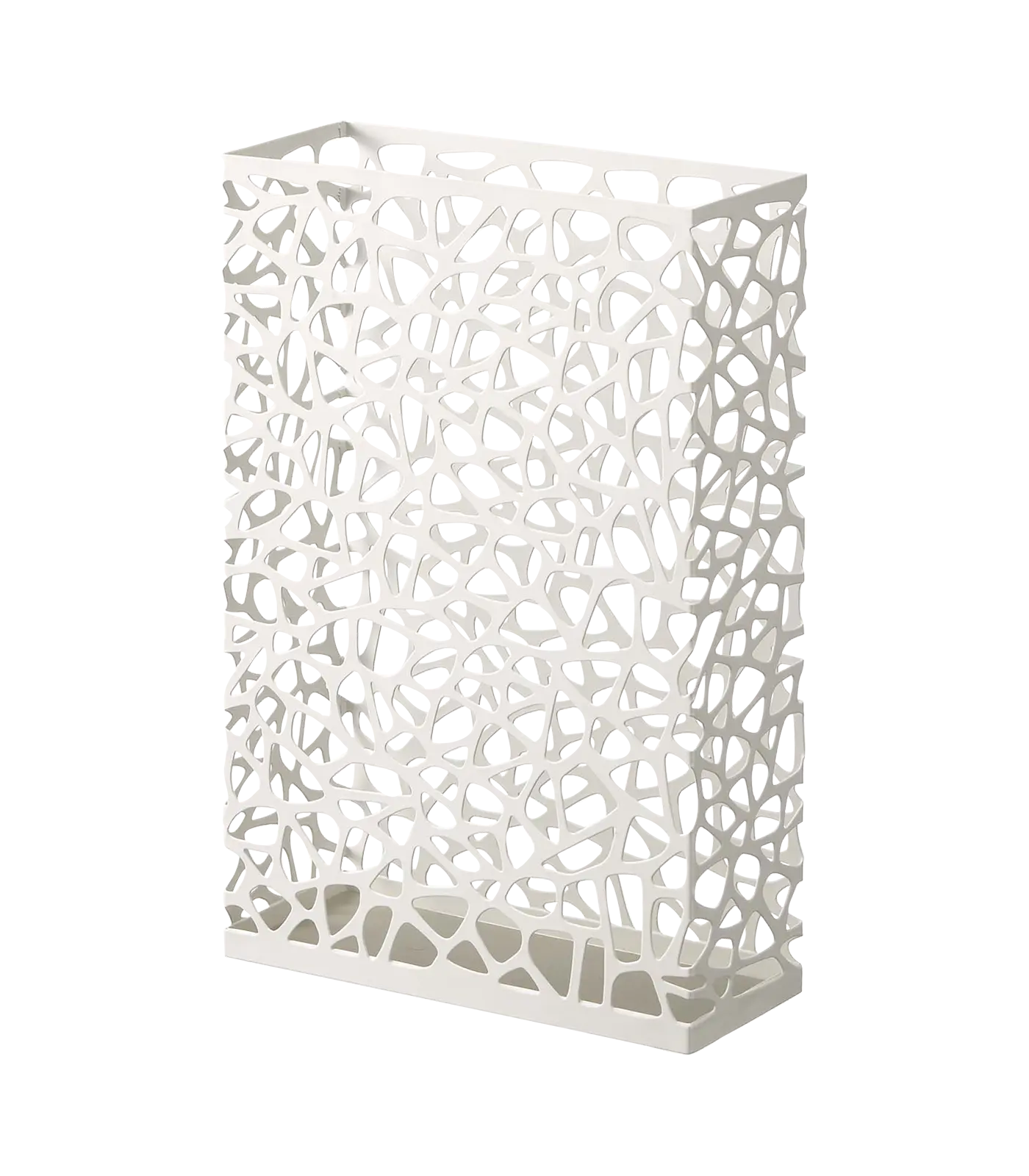 Nest Umbrella Stand - Steel - Rectangle: White