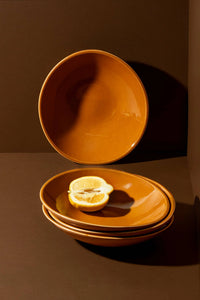 Stoneware Pasta Plate | Dadasi 9.4": Matte Black GHARYAN Stoneware & More