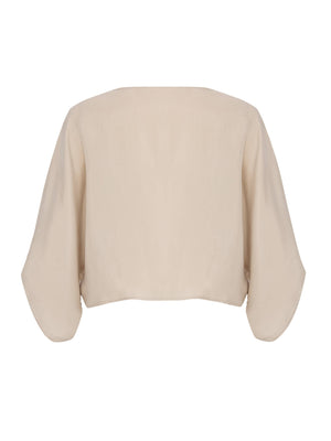 Lucid Knot Top - Sand: Sand / One Size The Handloom