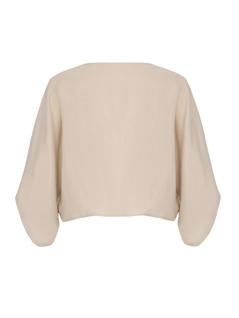 Lucid Knot Top - Sand: Sand / One Size The Handloom