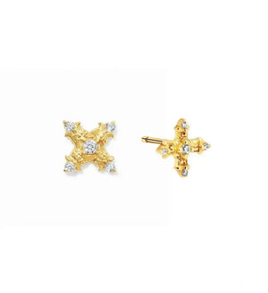 Cubic Zircon Stud Earrings Nayla Jewelry