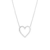 Heart CZ Diamond Necklace Nayla Jewelry