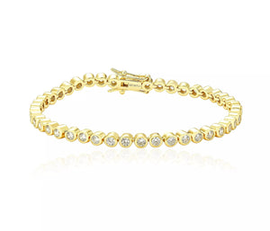 Paved Cz Tennis Bracelet Nayla Jewelry