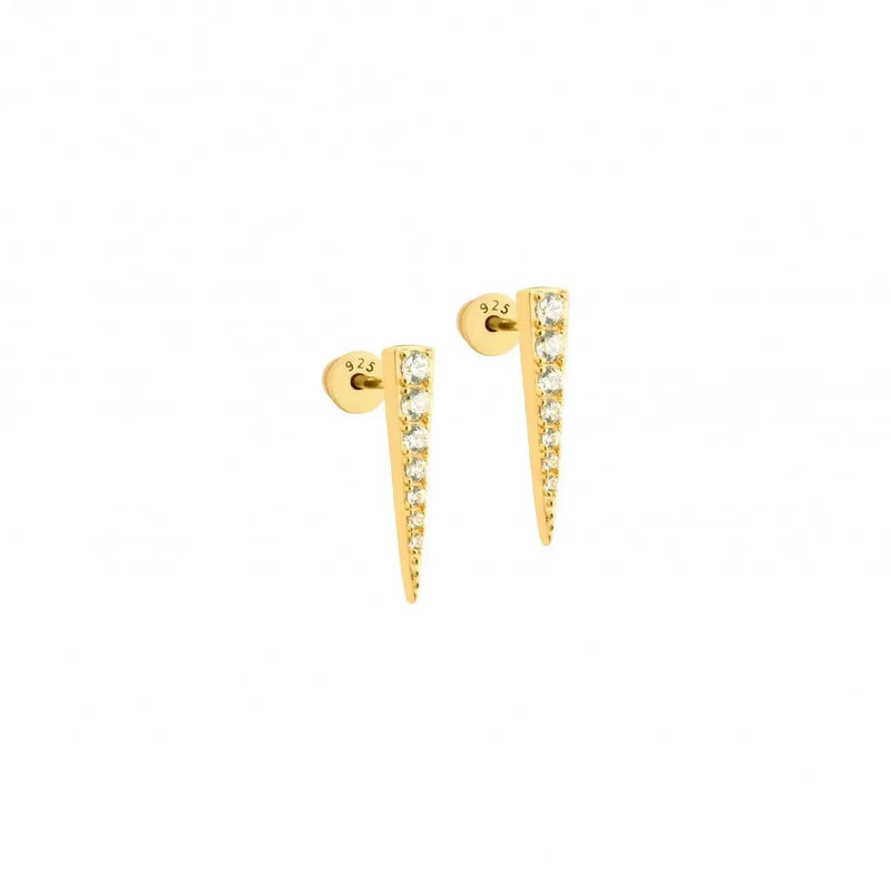 Simple Mini Diamond CZ Stud Nayla Jewelry