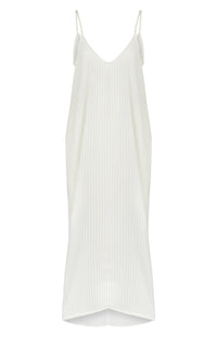 Yaz Dress - White Stripes: White Stripes / One Size The Handloom