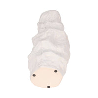 Ceramic Abstract Jagged Textured Vase - White, 17 in. Sagebrook Home
