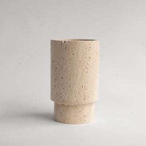 TRAVERTINE VASE - WINE COOLER Kiwano Concept