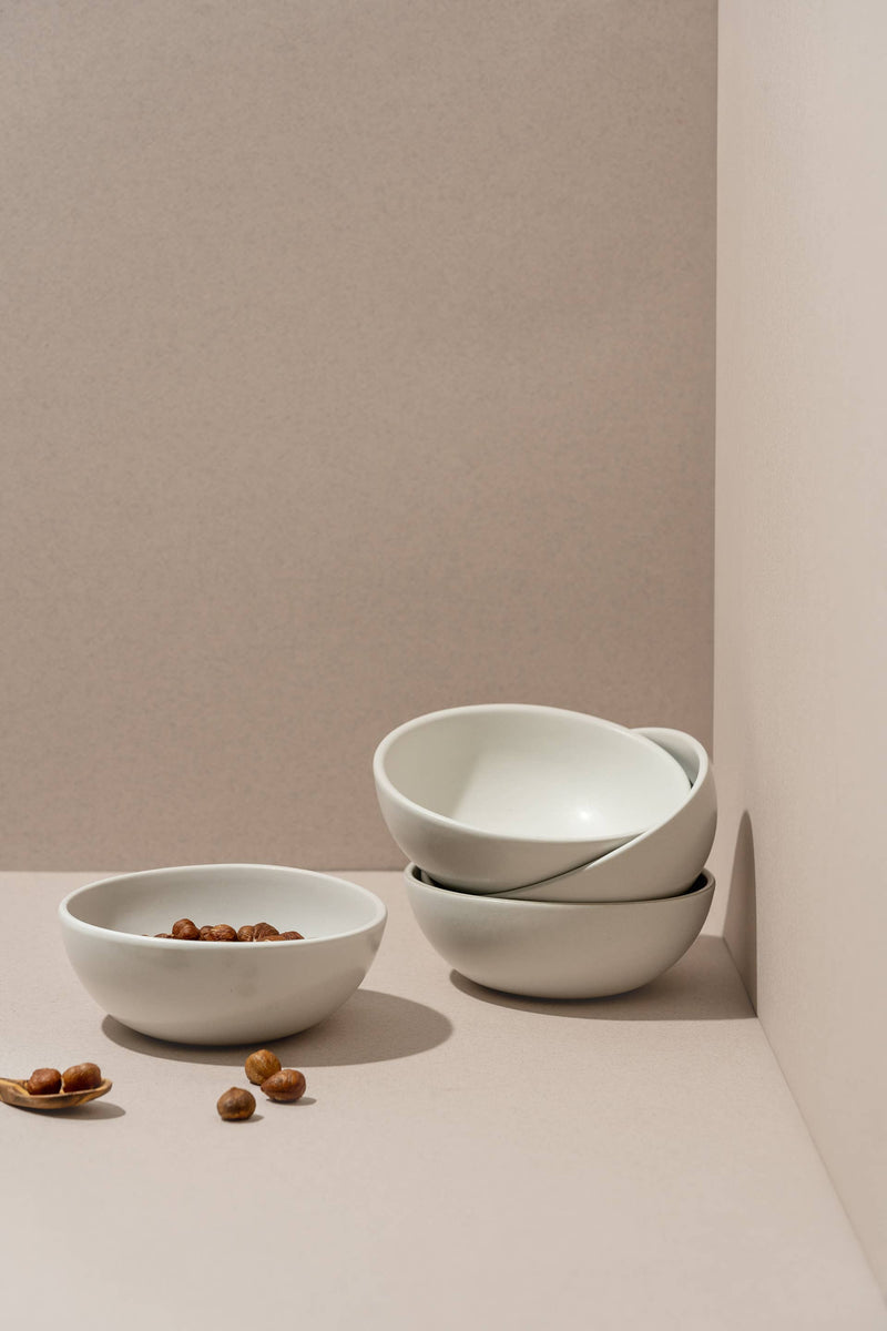 Stoneware Cereal Bowl | Dadasi 10 oz: Matte Black GHARYAN Stoneware & More
