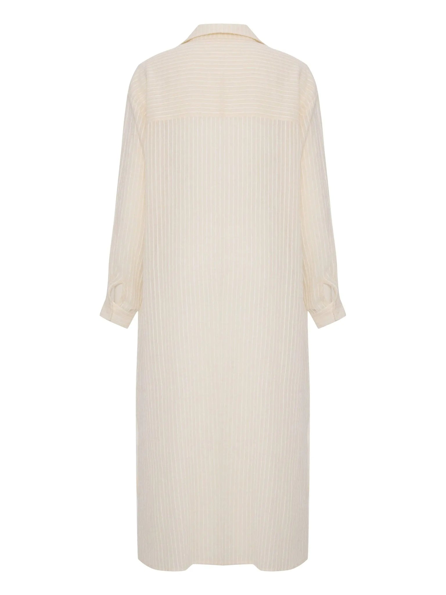 Voyage Shirt Dress - White Stripes: White Stripes / One Size