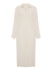 Voyage Shirt Dress - White Stripes: White Stripes / One Size The Handloom