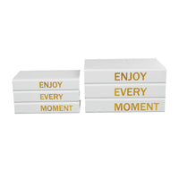 Modern White Canvas Box Set: White UMA Home Decor