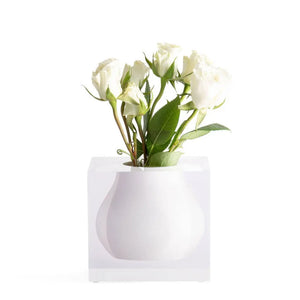 Mosco Bud Vase | Hamptons White