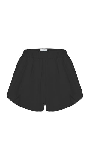 The Handloom Mia Shorts - Black The Handloom