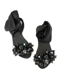Elina Linardaki sandals Gloria Black Million Dollar Style
