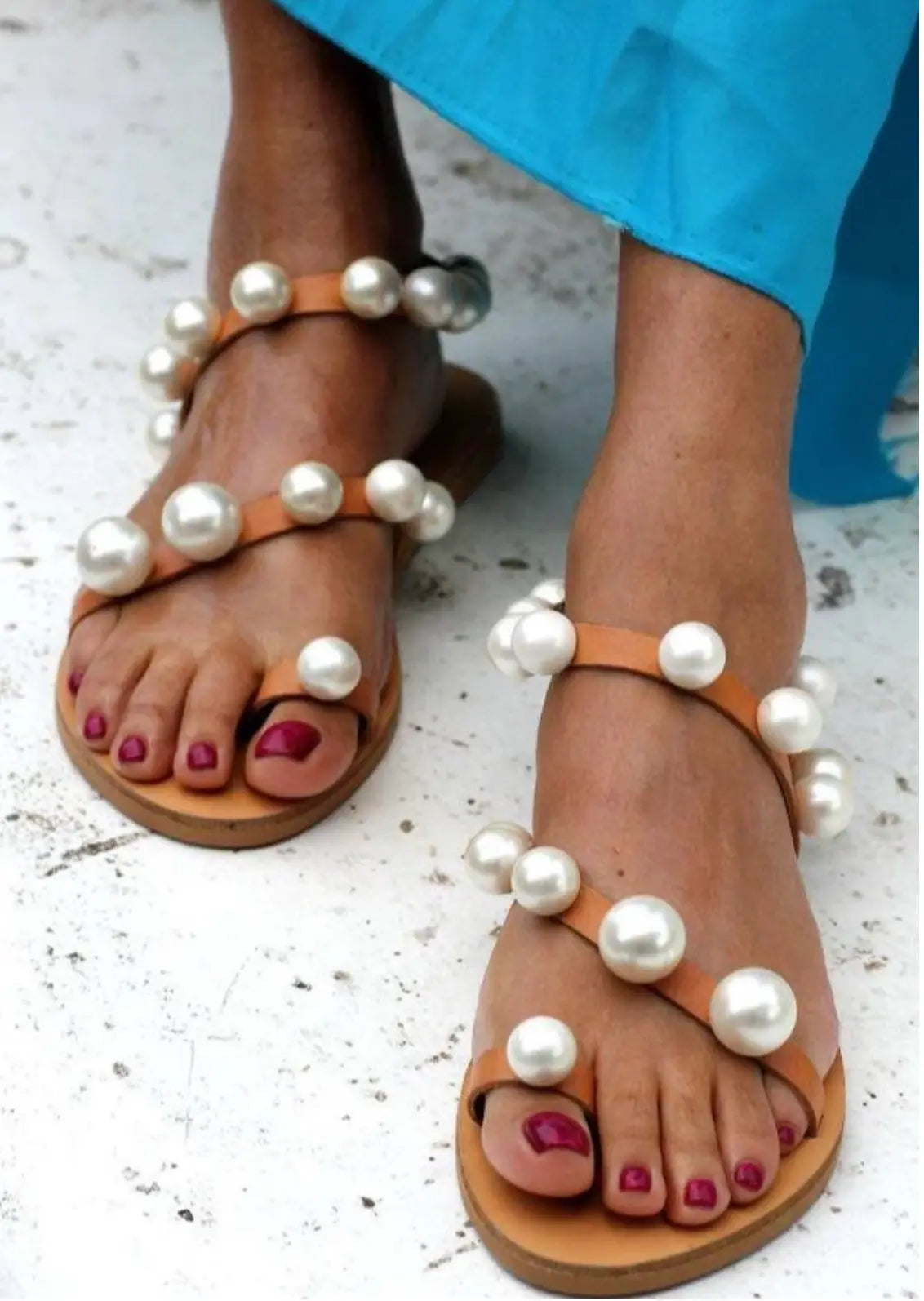 サンダル・ミュール Elina Linardaki Sandals Elina Linardaki Sandals - Luxury Satin Tie Up Sandals