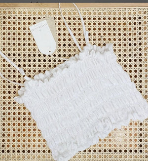 The Handloom Aria Top - White The Handloom