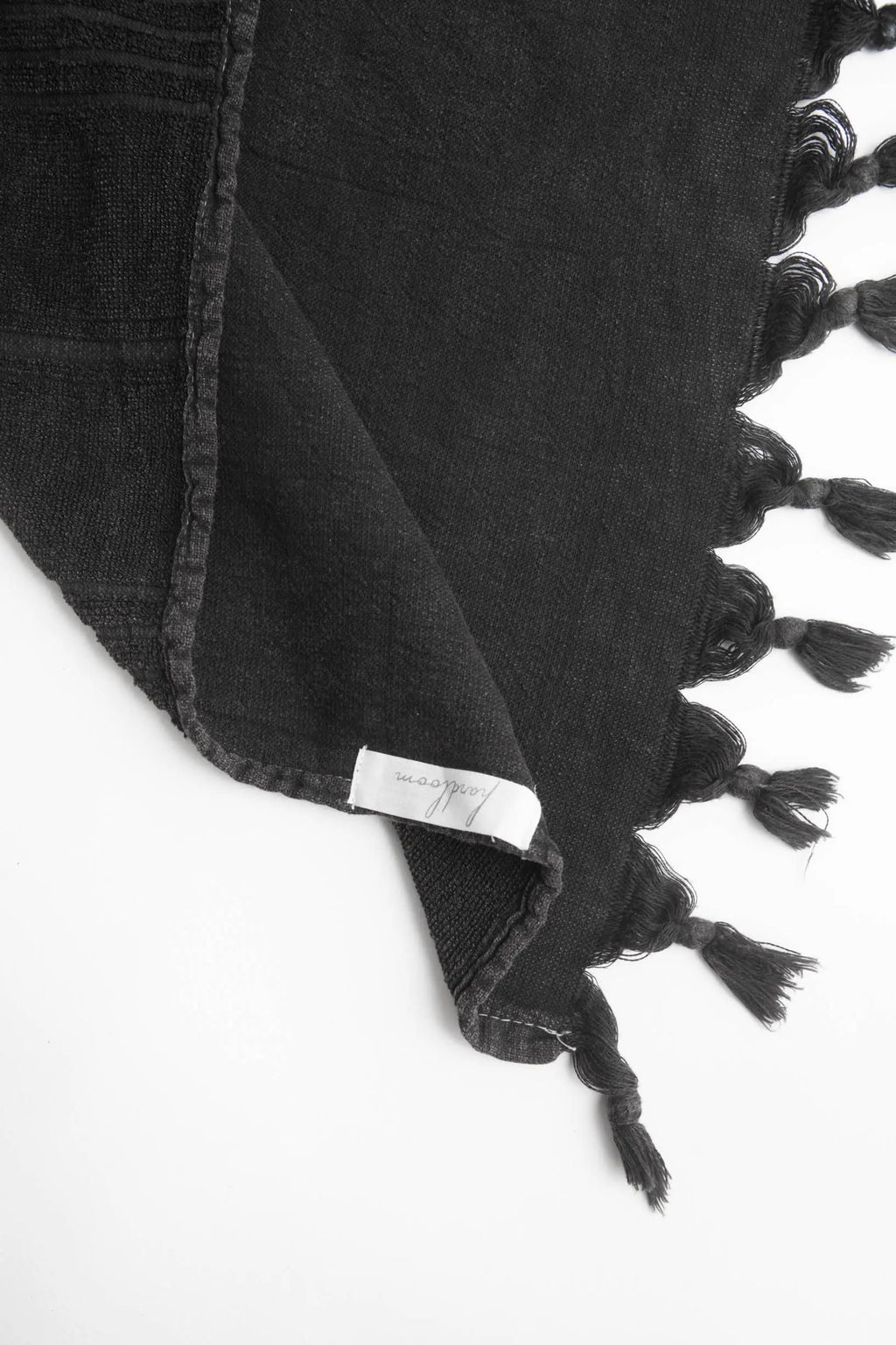 The Handloom Kayra Terry Towel - Vintage Black The Handloom