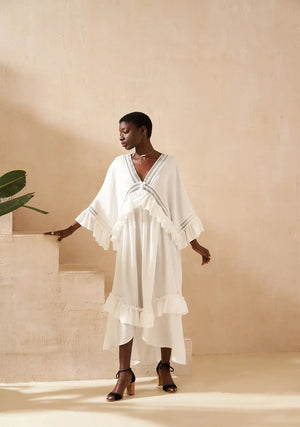 Moodstories White Maxi Dress Marrakesh Million Dollar Style