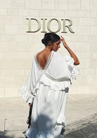 Moodstories White Dress Marrakesh